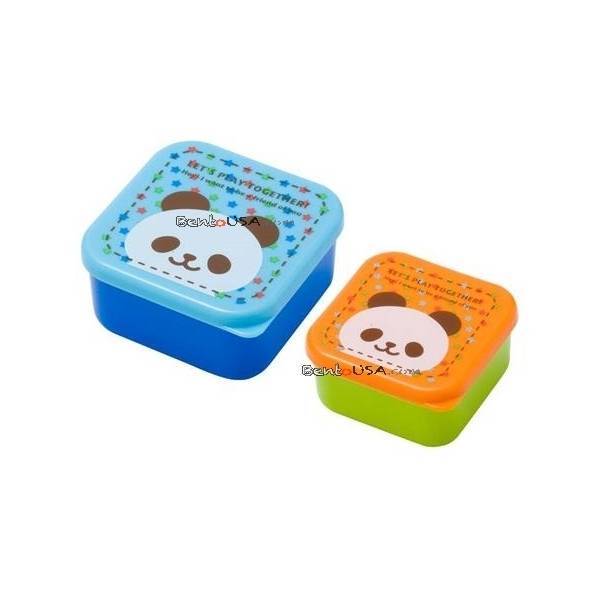 Microwavable Japanese Bento Box Lunch Box set of 2 Snack All Things