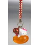 Hello Kitty Bean Bell Cellphone / Bag Strap Orange