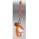 Hello Kitty Bean Bell Cellphone / Bag Strap Orange