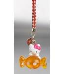 Hello Kitty Candy Bell Cellphone / Bag Strap Orange