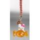 Hello Kitty Candy Bell Cellphone / Bag Strap Orange