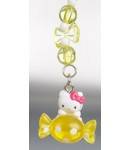 Hello Kitty Candy Bell Cellphone / Bag Strap Yellow