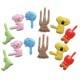 Japanese Bento Food Pick Animal 12 pcs