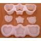 Japanese Bento Rice Mold Heart Star Bear