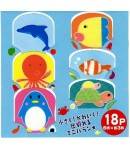 Japanese Bento Food Separator Sheet Animal Microwavable 18 pcs
