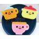 Japanese Kitchen Cute Sponge Set of 3