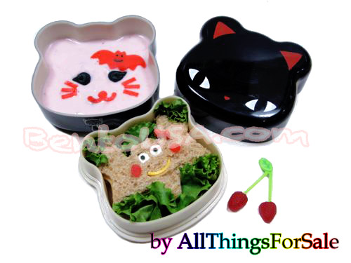 Simple Halloween Bento recipe