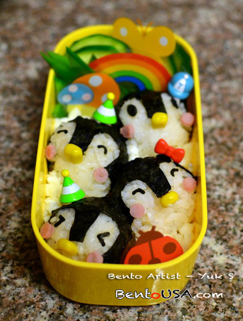 Cute Penguin Bento