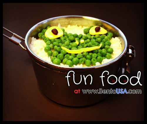 Easy fun food Frog bento Lunch