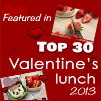 Top 30 Valentines Bento Lunch of 2013 at BentoUSA