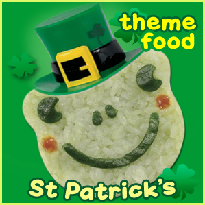 St Patricks Day Theme Food - Fun Bento Lunch