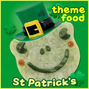St Patricks Day Theme Food - Fun Bento Lunch St Patricks Day Theme Food - Fun Bento Lunch