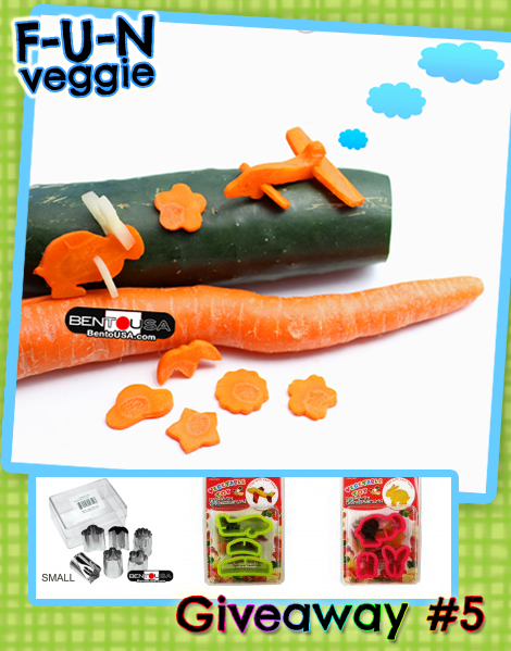 Fun Veggie cutter - Make Amazing Carrot & Cucumber shapes