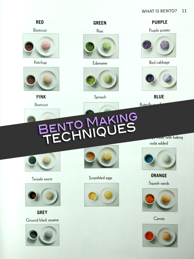 Bento Making Techniques Bento Making Techniques