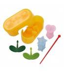 leaf food pick with sausage cutter