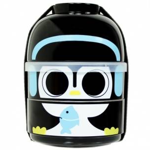 CuteZcute Baby Bento Buddies 2-Tier Bento Lunch Box set - also great for jewelry storage