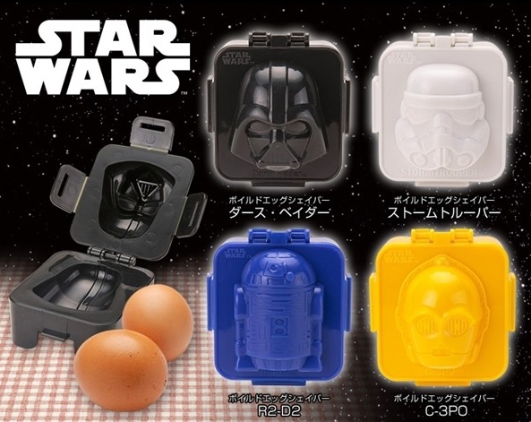 Star Wars Egg Mold, Egg Shapers Collection